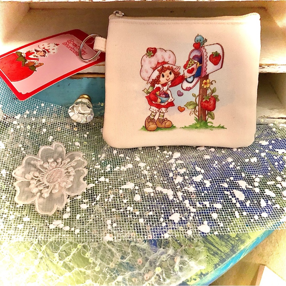 Strawberry Shortcake Canvas Coin Purse